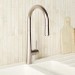 Chrome Single Lever Pull Out Monobloc Kitchen Mixer Tap - Enza Olney