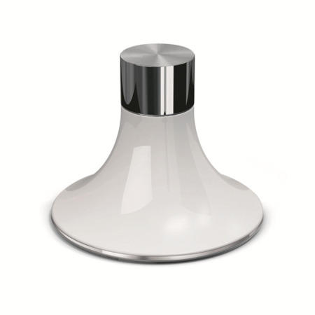 Elica OLYMPUS_WH White 90cm Wide Island Hood with Telescopic Metal Filter And Remote Control