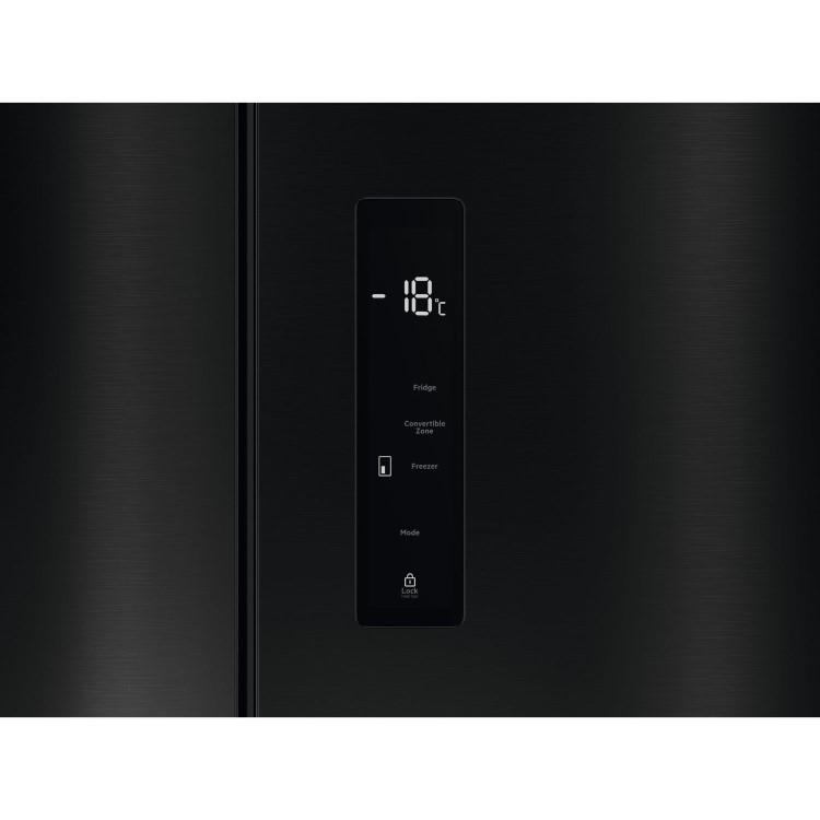 AEG 6000 Series 600 Litre Four Door American Fridge Freezer - Black