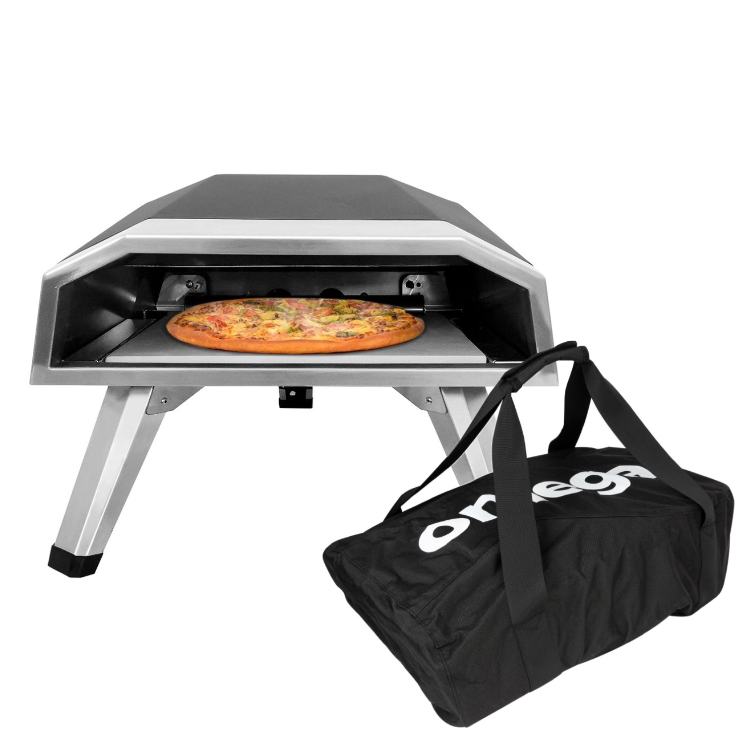 Omega 12 Inch Propane Gas Pizza Oven FREE COVER OME12PZ Appliances Direct