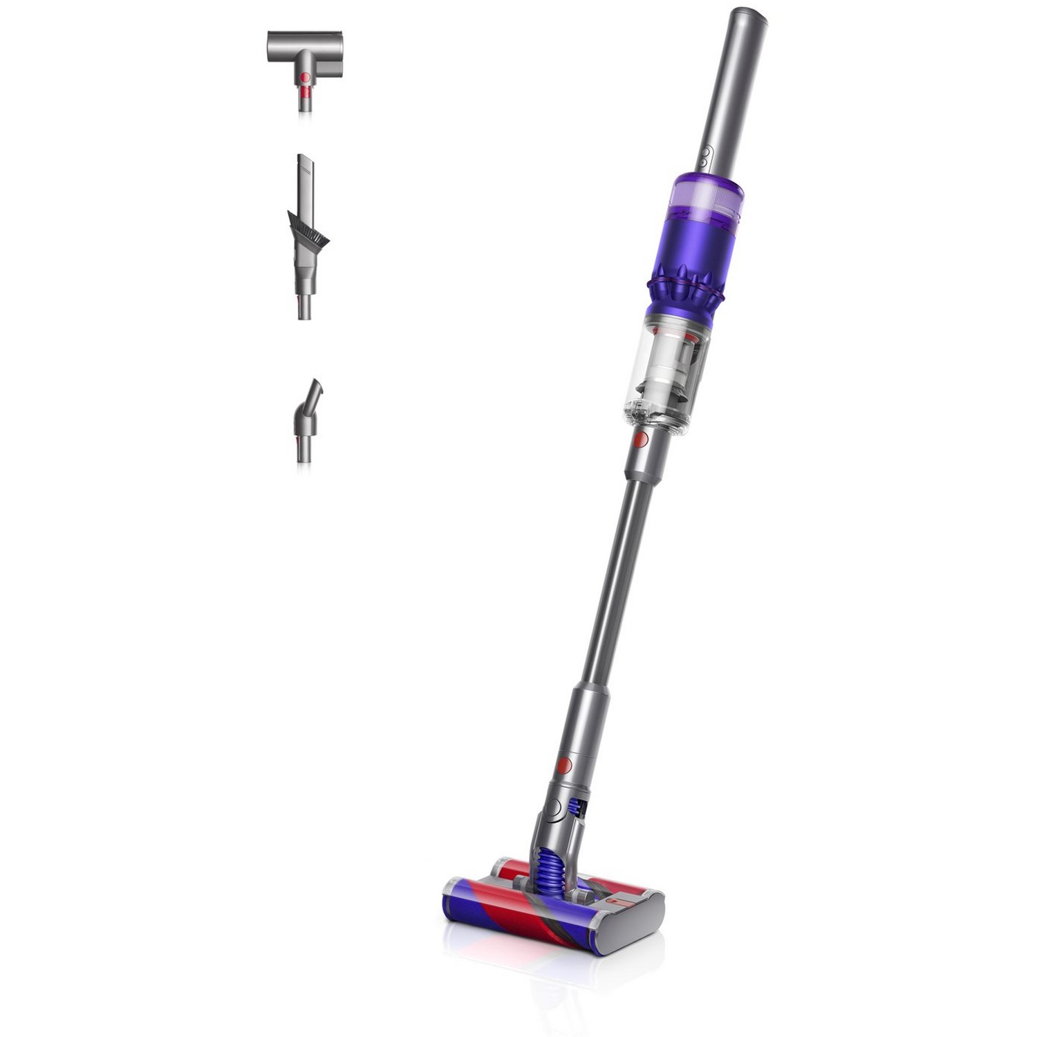 Dyson Omni-Glide Cordless Stick Vacuum Cleaner With Omnidirectional Fluffy Cleaner Head