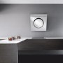 Elica OM_WH 80cm Decorative Angled Chimney Hood
