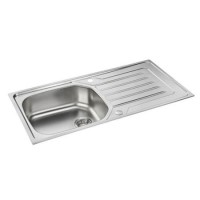 IMPERFECT - CARRON ONDA100SINK STAINLESS STEEL WITH WASTE IMPERFECT - CARRON ONDA100SINK STAINLESS STEEL WITH WASTE