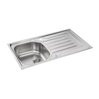 Onda 90 Kitchen Sink - Stainless Steel