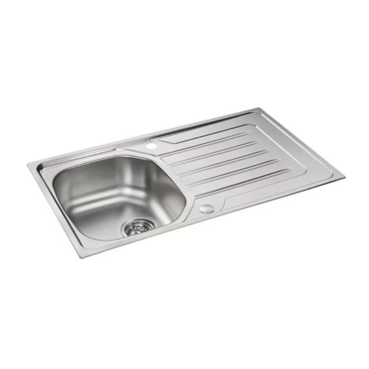 Onda 90 Kitchen Sink - Stainless Steel
