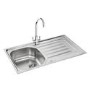 Onda 90 Kitchen Sink - Stainless Steel