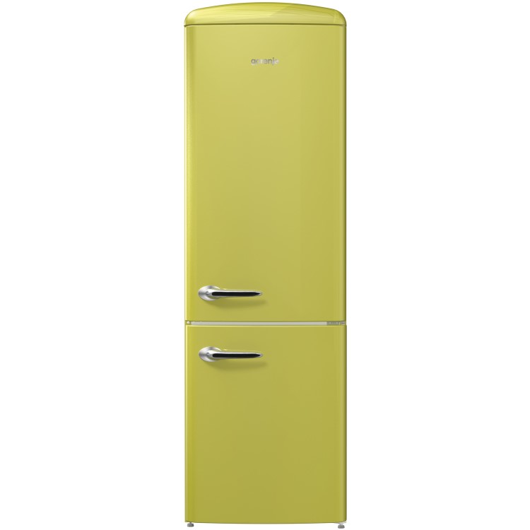 Gorenje ONRK193AP Retro Style Freestanding Frost Free Fridge Freezer - Apple