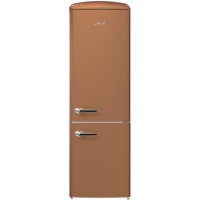 Gorenje ONRK193CR Retro Style Freestanding Frost Free Fridge Freezer - Copper