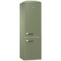 GRADE A3 - Gorenje ONRK193OL Retro Style Super Efficient No Frost Freestanding Fridge Freezer - Olive