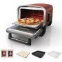 Refurbished Ninja OO101UK Ninja Woodfire Outdoor Oven Artisan Pizza Maker and BBQ Smoker - Terracotta/Steel