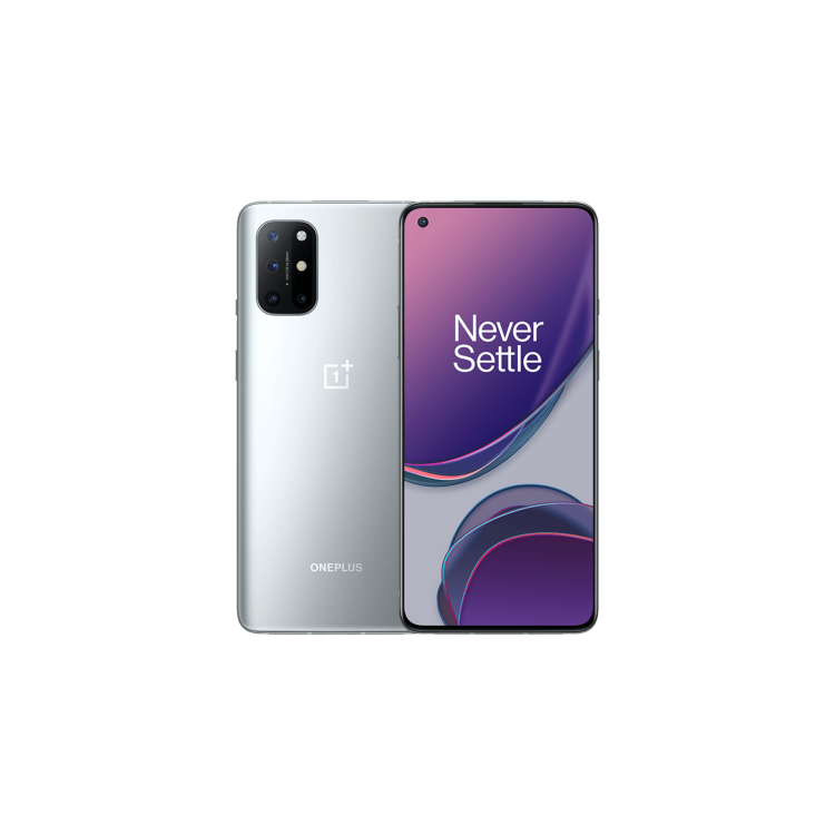 OnePlus 8T Lunar Silver 6.55" 128GB 8GB 5G Dual SIM Unlocked & SIM Free