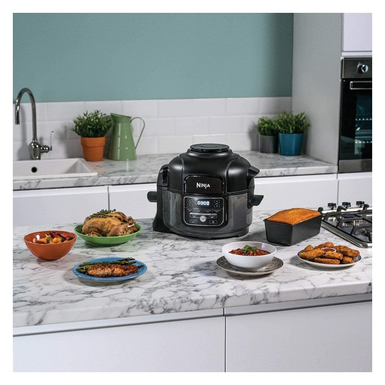 Refurbished Ninja Foodi OP100UK 4.7L 6 in 1 Multi Pressure Cooker & Air Fryer
