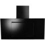 Rangemaster Opal 100cm Angled Chimney Cooker Hood - Black