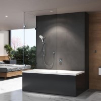 Aqualisa Optic Q Smart Digital Shower Concealed with Adjustable Head and Bath Filler HP/Combi Aqualisa Optic Q Smart Digital Shower Concealed with Adjustable Head and Bath Filler HP/Combi