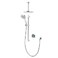 ONLY OPENED - Aqualisa Optic Q Smart Digital Shower Concealed with Adjustable and Ceiling Fixed Head HP/Combi
