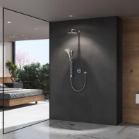 Aqualisa Optic Q Dual Wall Mounted Smart Digital Mixer Thermostatic Shower HP/Combi