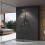 Aqualisa Optic Q Dual Wall Mounted Smart Digital Mixer Thermostatic Shower HP/Combi