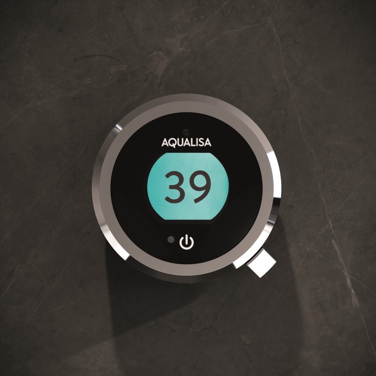 Aqualisa Optic Q Dual Wall Mounted Smart Digital Mixer Thermostatic Shower HP/Combi