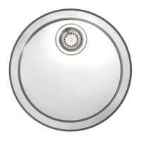 Astracast OPR2XXHOMESK Opal R2' Undermount Round Polished Stainless Steel Drainer
