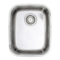Astracast OPS1XXHOMESK Opal S1' Undermount Single Bowl Polished Stainless Steel Sink