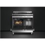Refurbished Fisher & Paykel OR90L7DBGFX1 90cm Double Oven Dual Fuel Range Cooker Stainless Steel