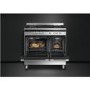 Refurbished Fisher & Paykel OR90L7DBGFX1 90cm Double Oven Dual Fuel Range Cooker Stainless Steel