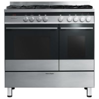 Fisher & Paykel OR90LDBGFX2 89430 - 90cm Dual Fuel Range Cooker - Brushed Stainless Steel