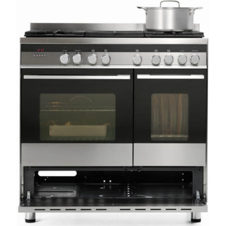 Fisher & Paykel OR90LDBGFX2 89430 - 90cm Dual Fuel Range Cooker - Brushed Stainless Steel