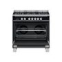 Fisher & Paykel Classic 90cm Single Oven Dual Fuel Range Cooker - Black