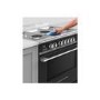 Fisher & Paykel Classic 90cm Single Oven Dual Fuel Range Cooker - Black