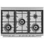 Fisher & Paykel Contemporary 90cm Single Oven Dual Fuel Range Cooker - Stainless Steel