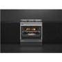 Fisher & Paykel Contemporary 90cm Single Oven Dual Fuel Range Cooker - Stainless Steel