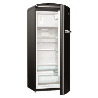 Gorenje ORB153BK 60cm Wide Right Hinge Retro Style Freestanding Fridge - Black