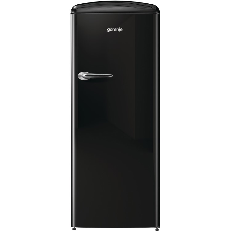 Gorenje ORB153BK 60cm Wide Right Hinge Retro Style Freestanding Fridge - Black
