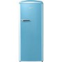 GRADE A3 - Gorenje ORB153BL 60cm Wide Right Hinge Retro Style Freestanding Fridge - Baby Blue