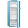 GRADE A3 - Gorenje ORB153BL 60cm Wide Right Hinge Retro Style Freestanding Fridge - Baby Blue