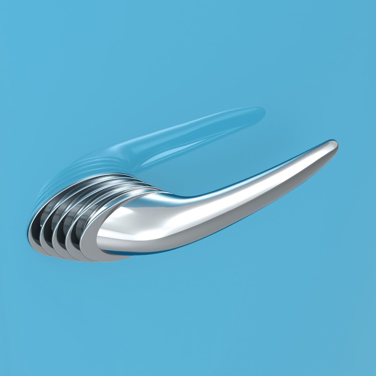 GRADE A3 - Gorenje ORB153BL 60cm Wide Right Hinge Retro Style Freestanding Fridge - Baby Blue