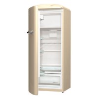 Gorenje ORB153C-L 60cm Wide Left Hinge Retro Style Freestanding Fridge - Cream