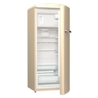 Gorenje ORB153C 60cm Wide Right Hinge Retro Style Freestanding Fridge - Cream
