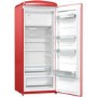 Gorenje ORB153RD 60cm Wide Right Hinge Retro Style Freestanding Fridge - Fiery Red