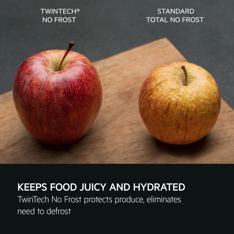 AEG Series 6000 304 Litre 60/40 Freestanding Fridge Freezer - White