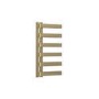 Brass Designer Curved Towel Radiator 850 x 500mm - Ordos