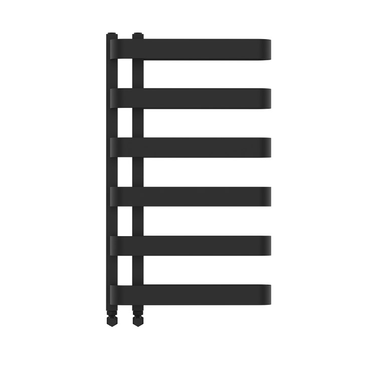 Black Designer Towel Radiator 850 x 500mm – Ordos