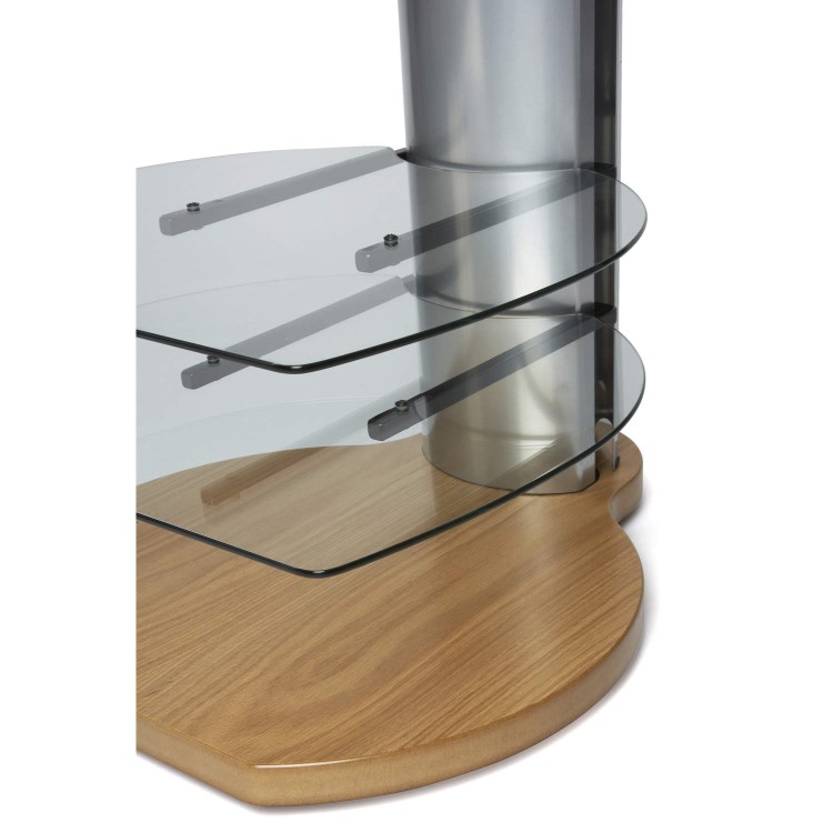 Off The Wall Origin II S4 TV Stand for up to 55" TVs - Oak 