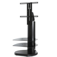 Off The Wall Origin II S4 TV Stand for up to 55" TVs - Black