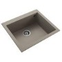 Rangemaster Oridian Single Bowl Inset Granite Kitchen Sink - Pebble