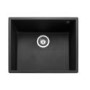 Single Bowl Undermount Black Granite Kitchen Sink- Rangemaster Oridian 540