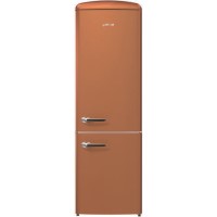 Gorenje ORK193CR Retro Freestanding Fridge Freezer - 194 cm - Right Hand - Copper