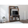 Birela Orka Entertainment Unit in Walnut and Black