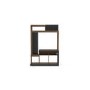 Birela Orka Entertainment Unit in Walnut and Black